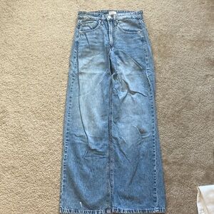 Women's Blue Flare & Wide Leg Jeans